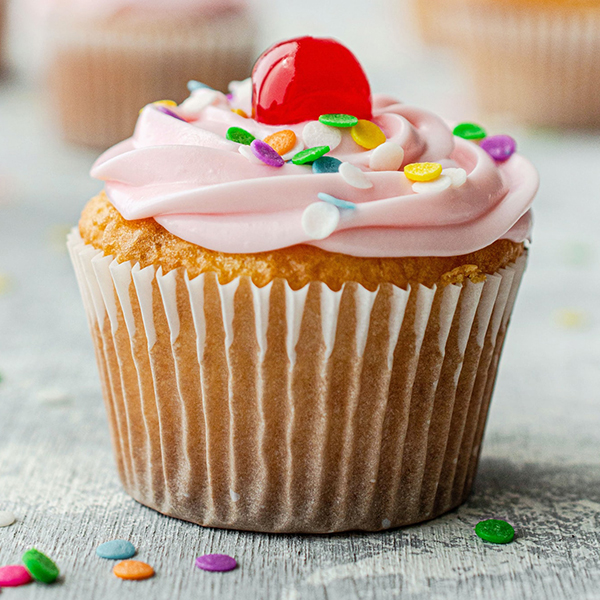 a picture of a cupcake